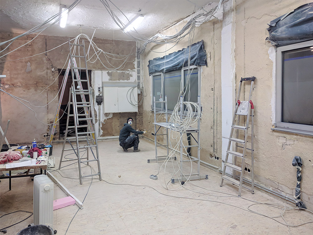 Atelier Wäscherei Renovierung 2018